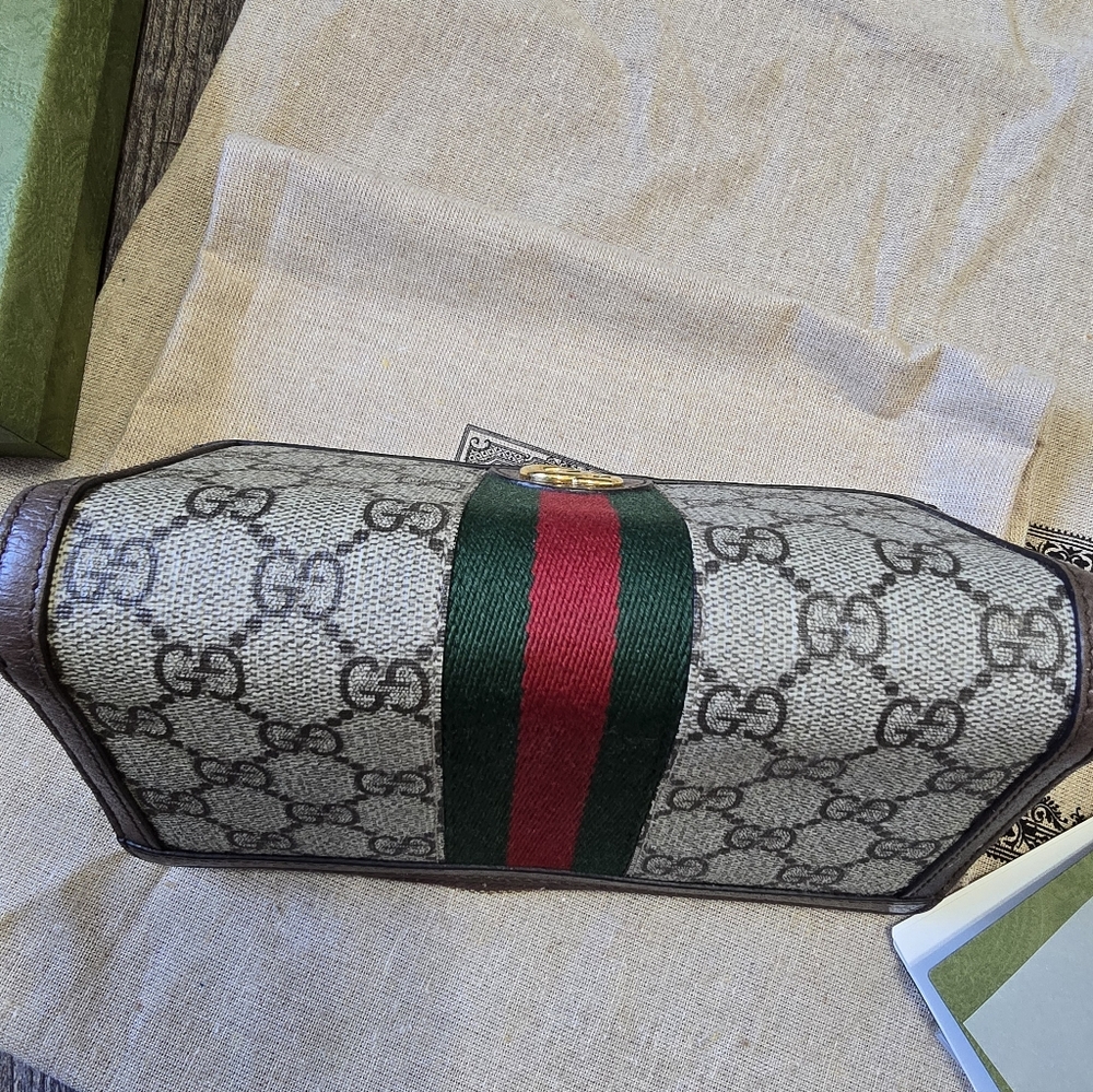 Gucci Ophidia Large Tote Bag and Wallet Very Good Condition Authentic - Picture 13 of 16
